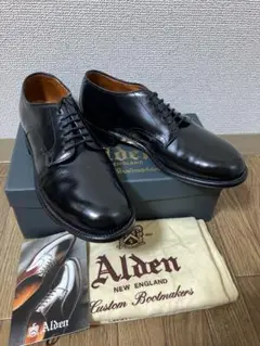 Alden 53711 Black Calfskin Plain Toe Dover | Alden Model Project