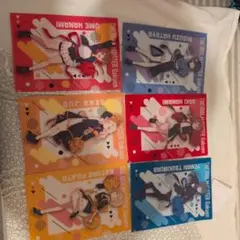 学園アイドルマスター　セブンコラボ　クリアファイル6点コンプリートセット