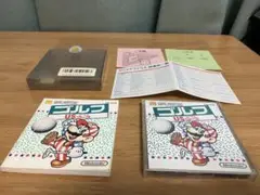 ディスクシステム　ゴルフ USコース (ファミコン) 箱説付き（シール有）