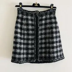 【新品】CHANEL ツイードスカート