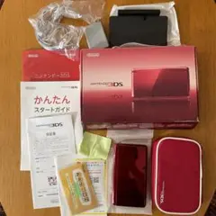 ニンテンドー3DS 赤 本体と付属品セット