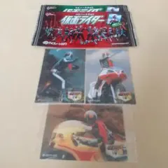 仮面ライダー グリコ 2002 7-11限定 ウエハースチョコ 3枚