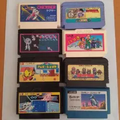 ファミコンソフト　８本セット