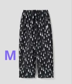 グラニフ＊ゲゲゲの鬼太郎＊水木しげる＊人魂 パターン＊イージーパンツ＊M