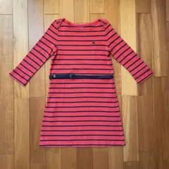 【レア】 BURBERRY バーバリー ボーダー ワンピース レディース L