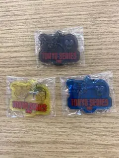 ヤクルトスワローズVS読売ジャイアンツ 東京シリーズキーホルダー3個