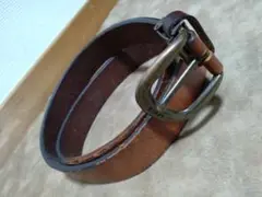 LEVI'S リーバイス ブラウンレザーベルト
