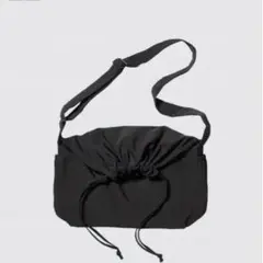 ユニクロユーUNIQLO Uドローストリングショルダーバッグ
