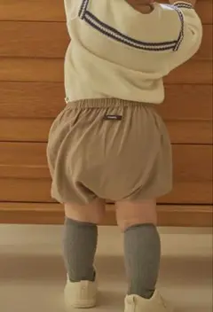 コニー かぼちゃパンツ モカ 12M