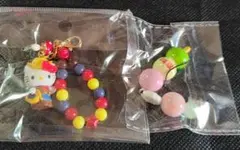 ハローキティ ストラップセット カラフル