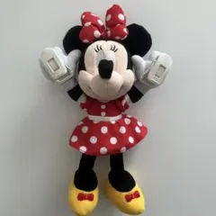 ディズニー ミニーちゃんぬいぐるみキーホルダー