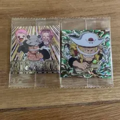 ワンピースウエハースバーソロミュー・くま & エドワード・ニューゲート