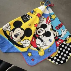 ミッキーマウス ループ付タオル 3枚セット