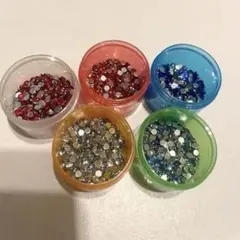＊デコレーション用ラインストーン5色セット
