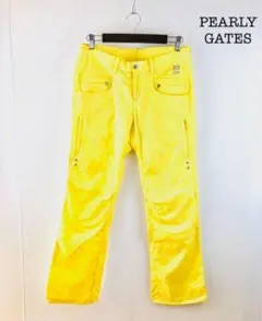 PEARLY GATES パーリーゲイツ パンツ イエロー ゴルフ golf