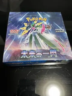 ポケモンカードゲーム 未来の一閃 BOX 未開封　シュリンプ付き