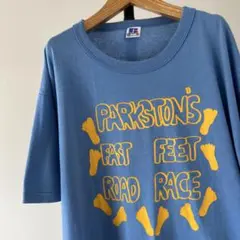 90s USA製　PARKSTON'S　Tシャツ　ラッセル　シングルステッチ
