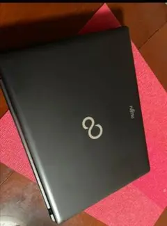 富士通 ノートPC 黒 未使用ディスプレイ