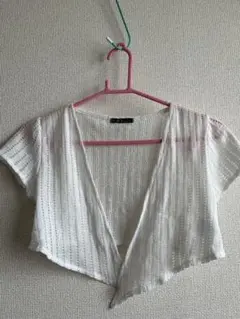 C.D.S 透かし編み ボレロ