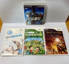 Wiiゲームソフトまとめ売り(PS3ソフトおまけ)