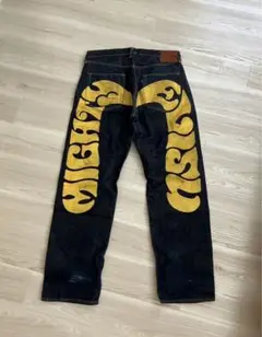 Evisu MIGHTY EVISU 大黒　ビックカモメ　ペイント　デニム