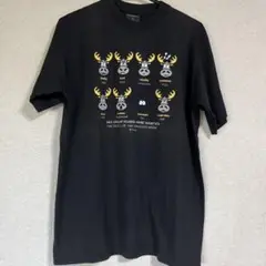 スウェーデンで購入のTシャツ半袖　トナカイの表情のイラストが８種類　男女共に可能
