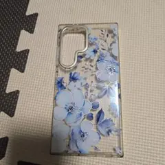 Galaxys24ウルトラスマホケース　花柄