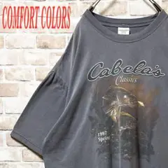 ☆シングルステッチ☆ COMFORT COLORS☆フィッシング☆オーバーサイズ