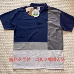 【新品タグ付】JUN ポロシャツ Mサイズ③