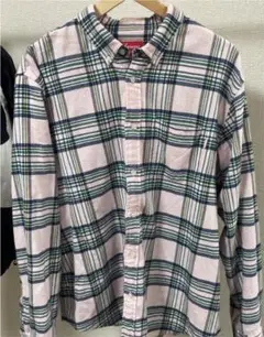 supremeチェックシャツ ネルシャツ