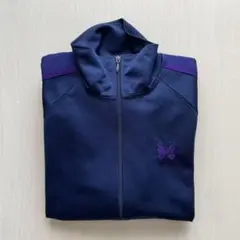 トラックジャケット M ネイビー パープル
