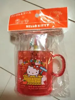 vivitixハローキティ★2004年製 携帯歯ブラシセット未開封品