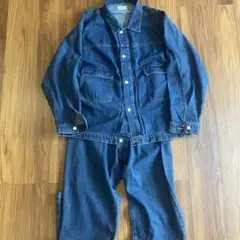 「EMMA CLOTHES」 デニム　セットアップ L ブルー メンズ