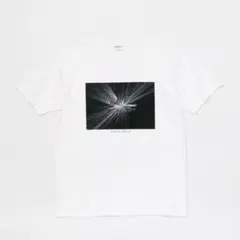 ディープインパクト　グラフィカルTシャツ　M白　競馬