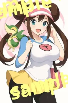 A4 ポスター　メイ　ファンアート　美少女