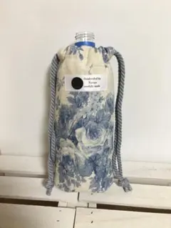 レトロ薔薇柄☆ペットボトルカバー　保冷