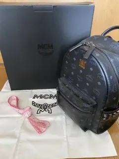 MCMリュック ブラック Sサイズ