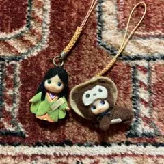 キューピーキャラクター ストラップセット