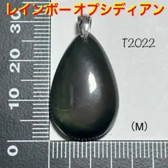◉天然石 レインボーオプシディアン ペンダントトップ (M) 激安