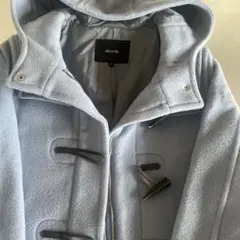 allureville ライトブルー ダッフルコート サイズ2