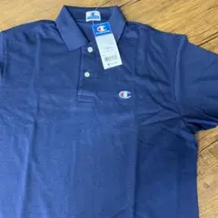 新品未使用　Champion XLサイズ　 ネイビー ポロシャツ　ゴールドウィン