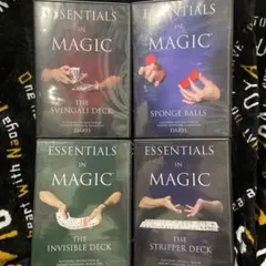 ESSENTIALS IN MAGIC 4本セット