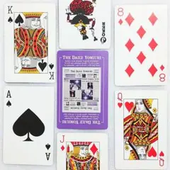 未使用 美品 トランプ カード THE DAILY YOMIURI カードゲーム