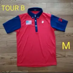 ブリヂストンゴルフ TOURB ゴルフウエア M 赤青