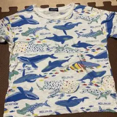 MOUJONJON 海洋生物プリント Tシャツ