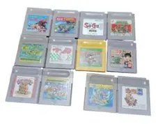 ゲームボーイ ソフト 11本 マリオ　カービィ　サガ　ドンキーコング　ぷよぷよ