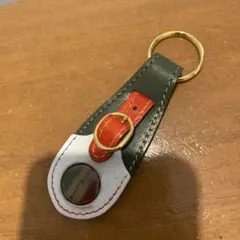 borrelli レザーキーホルダー　made in ITALY