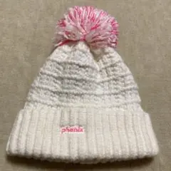 phenix ポンポン付きニット帽