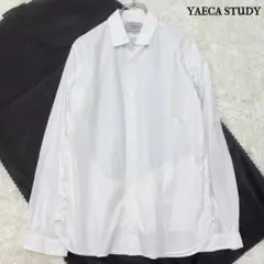 YAECA STUDY 定番スナップボタンシャツ M サイドポケット 日本製