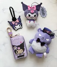 ギャルクロミ　スマートキーケース　マスコット２個　カラビナキーホルダー